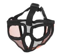 BESPORTBLE 4 Piezas bozal de para Perros máscara de Mascota Bulldog francés Cosas de Mascotas Cubre de Perro Cubierta Anti-mordida Material de Red de Nailon