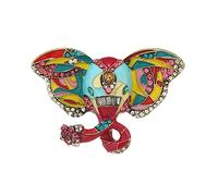 BESPORTBLE 4 Piezas Broche de Esmaltado con Rhinestones para Mujer Pin Retro de Joyería para Accesorios