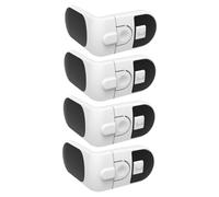 BESPORTBLE 4 piezas Cerradura de Seguridad para Antipinchazos para Armarios y Refrigeradores Fabricada Previene Lesiones Dedos Protección Efectiva para Muebles Infantiles