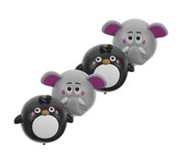 BESPORTBLE 4 Piezas Coches de Juguete Mini de Tirar hacia Animales de Vehículos de Resistentes Maestro y Fiestas Infantiles