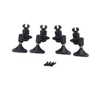 BESPORTBLE 4 Piezas Cuerdas Ukelele Clavijas De Afinación Tornillos De Montaje y Llaves Para Ukelele Bajo Afinadores De Sellados