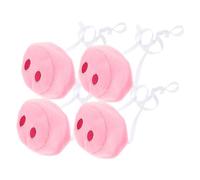 BESPORTBLE 4 Piezas De Disfraces De Nariz De Animal Para Fiesta Disfraces De Hocico De Cerdo Cosplay De Cerdo Peludo Para Nariz Y Orejas De Cerdo Para Halloween Disfraz De Nariz De