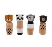 BESPORTBLE 4 Piezas De Juguetes para La Primera Infancia Tuercas Juego De Simulación Herramientas para Pequeños Juguetes Montessori para Pequeños Tornillos De Animales Bloques De