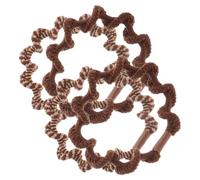 BESPORTBLE 4 Piezas De Lazos Para El Cabello Trenzados, Banda Para El Cabello, Lazos Para El Cabello, Tocado, Soporte Para De Caballo Para Cabello, Mujeres, Niñas, Accesorios Para El