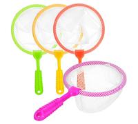 BESPORTBLE 4 Piezas de para Amarillo Redes de Pesca para Baño y Atrapar Cangrejos Fabricadas Plástico Resistente y Seguro