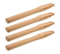 BESPORTBLE 4 Piezas de Repuesto para Mango de Madera de 31,7 Cm Mango para Herramientas de Jardinería Antideslizante Compatible Hachas Martillos y Rastrillos Uso Exterior y Camping
