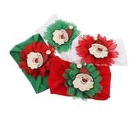 BESPORTBLE 4 piezas Diademas Navideñas para Bebés Suaves y Ligeras Accesorios de Santa Claus para Recién Nacidos y Pequeños para Fiestas y Navidad