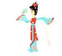 BESPORTBLE 4 Piezas DIY Kit Juguetes para Sombras Chinas Tradicionales Arte Manualidades y Dibujo Educativo para Preescolar y Actividades Familiares