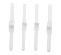 BESPORTBLE 4 Piezas Elevador De Barandilla De Cama Conector De Carril Profesional Conector De Carril Universal White