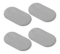 BESPORTBLE 4 Piezas Kit de Espaciadores y Almohadillas de Plástico para Asiento de Inodoro Bidé, Duradero y Seguro, Adecuado para Baños en Casa y Hoteles, Tamaño 3.7x2x0.7cm