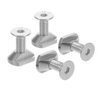 BESPORTBLE 4 Piezas Kit de Tornillos Hexagonales de Acero Inoxidable para Montar Foil Tablas de Surf Tuercas Deslizantes y Herrajes para Wing Foil Tablas Sup y Kiteboard Accesorios