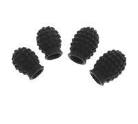 BESPORTBLE 4 piezas Protector de Baquetas de Silicona Fundas Silenciosas para Baquetas Cubre Puntas para Práctica sin Ruido Protección Completa para Bateristas