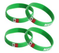 BESPORTBLE 4 Piezas pulsera conmemorativa pulseras de pulseras de energia Pulseras conmemorativas pulsera francesa pulseras a granel pulsera personalizada gel de sílice