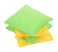 BESPORTBLE 4 Piezas Sacos de Frijoles para Juguete de Exterior con Sacos de Frijoles Amarillos Verdes para Fiestas y Actividades