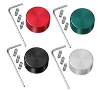 BESPORTBLE 4 piezas Tapa de Pedal de Guitarra Eléctrica de Cubiertas para Footswitch con Herramientas y Tornillos Protección Compatible con Pedales de