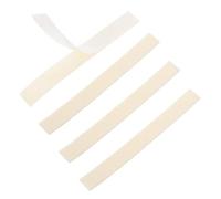 BESPORTBLE 4 piezas Tiras de Fieltro Autoadhesivas para Mute de Flauta Clarinete Trombón Accesorios para Instrumentos de Viento Reducción de Ruido y Protección contra