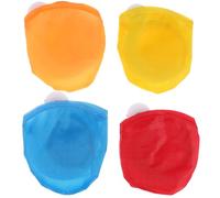 BESPORTBLE 4 Piezas Unidades Abanicos Plegables para Ventiladores Portátiles para Pintar Abanicos DIY para Manualidades y Disfraces de Verano