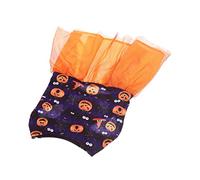 BESPORTBLE 4 Piezas Vestido de Halloween para Mascotas Perro Gracioso Cachorro Vestido de Halloween Disfraz de Perro de cumpleaños Ropa Divertida para Gatos Vestido de Perro Cosplay poliéster