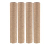 BESPORTBLE 4 Postes de sisal de Repuesto para árbol para Gatos - Rascador de 40,6 x 7,6 cm Compatible con M8 - Repuestos para Torre de Escalada para Gatos, Torre de Interior y Protector de Muebles