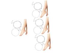 BESPORTBLE 4 Series Tobillera De Amor Joyería Tobilleras Para Mujer Tobillera De Corazón Joyería Para El Tobillo Pulsera Para El Tobillo Para Mujer Joyería Para El Tobillo 2 piezas x 4