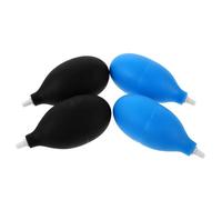 BESPORTBLE 4 Sopladores de Aire Manuales para Limpieza de Cámaras y Ordenadores Soplador Portátil de Silicona con Boquilla de Plástico Soplador de Polvo para Óptica y Electrónica Kit 2