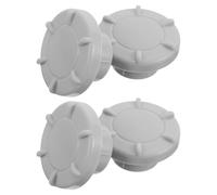 BESPORTBLE 4 Tapas de plástico para Tornillos de tobogán Infantil, Color Gris, de 3 cm, para Accesorios de Juegos Infantiles. Tapas de fijación seguras para toboganes de Interior, hogar y Escuela.