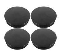 BESPORTBLE 4 Tapones Antipolvo para Manivela de Bicicleta de Montaña Aleación de Aluminio Compatibles con Juegos de Bielas 21-23 MM Color Negro Protección contra Polvo para Ciclismo de