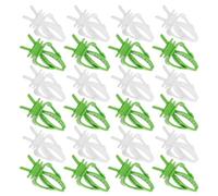 BESPORTBLE 40 Piezas De Accesorio Colgante para Jaula De Loro Comedero para Pájaros para Fruta Comedero para Loros para Comida Pinzas para Fruta