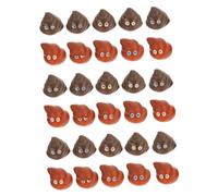 BESPORTBLE 40 Piezas Juguetes de Caca Divertidos de Juguetes de Broma Realistas Bromas de April Fool's Day Prank Plaything Compacto y