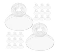 BESPORTBLE 40 Unidades Clips Transparentes para Acuario con Ventosa Soportes para Tubo de Agua de Abrazaderas para Manguera de Pecera Sujetadores de Tubo de Aire para Mantenimiento Fácil y