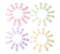 BESPORTBLE 48 Piezas Diapositivas de Plástico con Muestras Preparadas para Microscopio Diapositivas para Microbiología Compacto Portátiles para Niñas Aprendizaje Científico