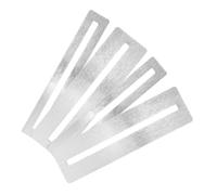 BESPORTBLE 4piezas Accesorios de Guitarra Protectores de Trastes Pulido de Diapasón Herramientas de Mantenimiento para Diapasón de Guitarra Acondicionamiento de Trastes Protectores Metálicos