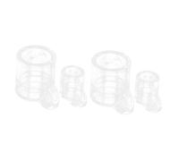 BESPORTBLE 4piezas Alimentador De Agua Acrílico para Hormigas Accesorios De Bebedero Insecto Tazón Transparente para Ants para Talleres De Hormigas y Aficionados