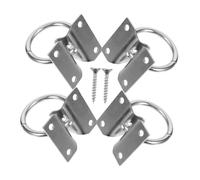 BESPORTBLE 4piezas Anbindehaken De Inoxidable para Anillos De Seguridad para Atar Equipos De Entrenamiento Prácticos y Eficientes