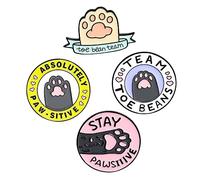 BESPORTBLE 4piezas Broche De Pata De Gato Bonito Broches Clip Para Abrigos Bufandas Chal Cuellos y Solapas Broche Decorativo Para Ropa y Accesorios