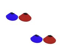 BESPORTBLE 4piezas Collar De para Pájaros Protector De Cuello Anti-mordida para Aves para De Heridas Color Rojo y Azul