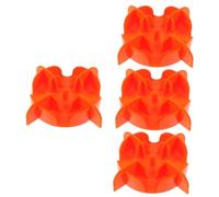 BESPORTBLE 4piezas Comedero para Perros De Suave Inserto para Alimentación Lenta Diseño Antideslizante para Mascotas Que Comen Rápido