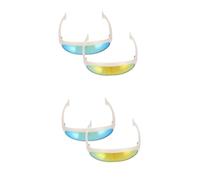 BESPORTBLE 4piezas Gafas De Esquí para Protección Cortavientos y Antideslizante para Actividades