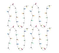 BESPORTBLE 4piezas Mini Cadena de Luces de Cuentas para Casa de Muñecas Decoración de Fiestas Navideñas Bombillas de Cuentas para Jardín de Hadas y Guirnalda de Árbol de Navidad