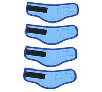 BESPORTBLE 4piezas Pañuelo Refrescante para Perros Bandana Transpirable De Verano para Mascotas Accesorio para Paseos Ejercicio y Montañismo Diseño Puntos Azules