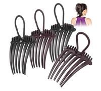 BESPORTBLE 4piezas Peine Cabello De Mujer Peine Para De Caballo Simple Styles Versátil