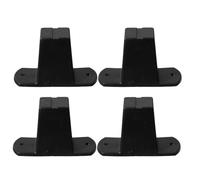 BESPORTBLE 4piezas Pies de Bolsa Negros Almohadillas Antideslizantes para Maletas Accesorios de Reparación para Bases de Equipaje Patas para Bolsos Repuestos de Patas para Soportes