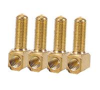 BESPORTBLE 4piezas Tornillos Metálicos Para Arco De Violín y Violonchelo Accesorios Prácticos Para Reparación De Instrumentos Musicales Tornillo Rana Compatible Fácil Instalación Duraderos