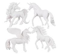 BESPORTBLE 4Piezas Unicornio para Pintar de Manualidades DIY para Mejoran Creatividad y Concentración para Fiestas Duradero