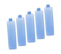BESPORTBLE 5 Bloques De Hielo Reutilizables para Congeladores, Portátiles, para Refrigeradores, Aires Acondicionados Y Ventiladores Pequeños, Color Azul.
