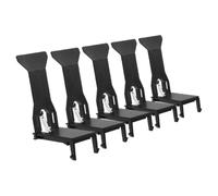 BESPORTBLE 5 Clips Aplicables para Caja Registradora Clips Metálicos Negros para Billetes a Granel Organizador Negocio y Oficina Accesorio Compacto y Resistente