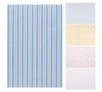 BESPORTBLE 5 Hojas Papel Adhesivo para Casa de Muñecas Miniatura Decoración de Salón y Dormitorio Material Seguro y Duradero de Aplicar y Retirar