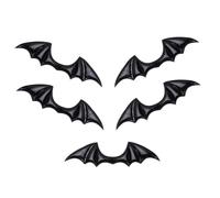 BESPORTBLE 5 Piezas Adornos de Alas de Murciélago Accesorios Creativos para Zapatos Decoración de Zapatos Accesorios de Ropa de Cuero