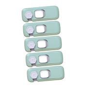 BESPORTBLE 5 Piezas Bloqueo De Dedos Anti-atrapamiento Cerradura De Seguridad Infantil Para Armarios Puertas y Verde