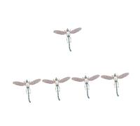 BESPORTBLE 5 Piezas Broche De Perlas Con Incrustaciones De Broches Para Mujer De De Imitación De Solapa De Decoración De Ropa De Mujer Aleación
